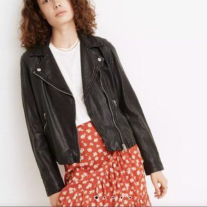 Madewell Washed Leather Jacket